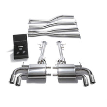 Load image into Gallery viewer, Armytrix Stainless Steel Valvetronic Exhaust System | 2017-2021 Lexus LC500 Exhaust Armytrix Chrome  
