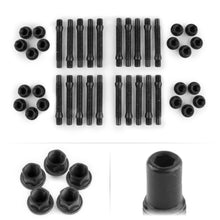 Load image into Gallery viewer, APEX M12x1.5mm BMW 5 Lug Stud Kit Wheels Apex 75mm Bullet Nose Black
