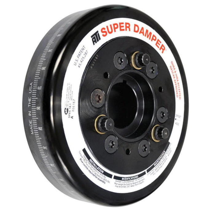 ATI APPATI918893 ATI Damper - 7.10 - ST - 8 Grv - 99-03 Ford 7.3 Powerstroke - Ext Bal - 5 Ring - Diesel - OEM Dia