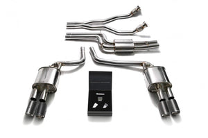 ARMYTRIX Stainless Steel Valvetronic Catback Exhaust System Quad Tips Audi S4 | S5 3.0L TFSI 09-15 Exhaust Armytrix   