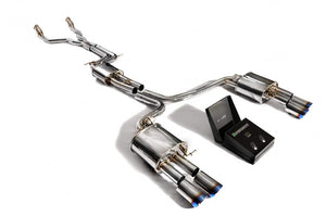 Armytrix Stainless Steel Valvetronic Catback Exhaust System | 2008-2016 Audi A5/S5 Coupe / Cabriolet B8 3.0L TFSI V6