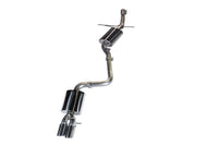 AWE Tuning AWE3015-23010 AWE Tuning Audi B8 A4 Touring Edition Exhaust - Single Side Diamond Black Tips