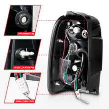 Load image into Gallery viewer, ANZO 2001-2002 Toyota 4 Runner LED Taillights Black Tail Lights ANZO
