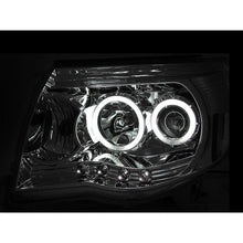 Load image into Gallery viewer, ANZO 2005-2011 Toyota Tacoma Projector Headlights w/ Halos Chrome Headlights ANZO
