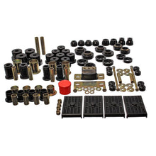 Load image into Gallery viewer, Energy Suspension 67-79 GM Camaro/Firebird w/ Multi Leaf Springs Black Hyper-Flex Master Bushing Set Bushings - Full Vehicle Kits Energy Suspension
