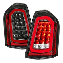 Load image into Gallery viewer, ANZO 11-14 Chrysler 300 LED Taillights Black w/ Sequential Tail Lights ANZO
