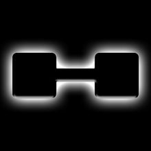 Load image into Gallery viewer, ORACLE Lighting Universal Illuminated LED Letter Badges - Matte Blk Surface Finish - H SEE WARRANTY Light Accessories and Wiring ORACLE Lighting
