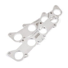 Load image into Gallery viewer, Stainless Works Ford 5.2L/5.0L Coyote Round Port Header 304SS Exhaust Flanges 1-3/4in Primaries Flanges Stainless Works
