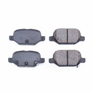 Power Stop 12-17 Fiat 500 Rear Z16 Evolution Ceramic Brake Pads Brake Pads - OE PowerStop