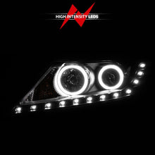 Load image into Gallery viewer, ANZO 2011-2013 Kia Sorento Projector Headlights w/ Halo Black (CCFL) Headlights ANZO
