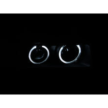 Load image into Gallery viewer, ANZO 1992-1998 BMW 3 Series E36 Projector Headlights w/ Halo Black G2 1 pc Headlights ANZO

