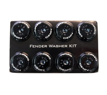 Load image into Gallery viewer, NRG Fender Washer Kit w/Color Matched M8 Bolt Rivets For Plastic (Black) - Set of 8 Hardware Kits - Other NRG

