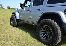 Load image into Gallery viewer, N-Fab Trail Slider Steps 2020 Jeep Wrangler Gladiator JT 4 Door All Beds - SRW - Textured Black Body Armor &amp; Rock Rails N-Fab
