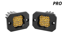 Load image into Gallery viewer, Diode Dynamics Stage Series C1 LED Pod Pro - Yellow Flood Flush ABL (Pair) Light Accessories and Wiring Diode Dynamics   
