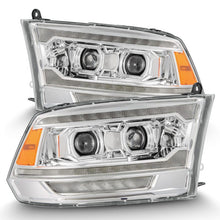 Load image into Gallery viewer, AlphaRex 09-18 Dodge Ram 2500 LUXX LED Proj Headlights Plank Style Chrm w/Activ Light/Seq Signal/DRL Headlights AlphaRex
