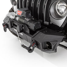 Load image into Gallery viewer, Go Rhino 07-20 Jeep Wrangler JL/JLU/JK/JKU/Gladiator JT Trailline Front Stubby Bumper Bumpers - Steel Go Rhino
