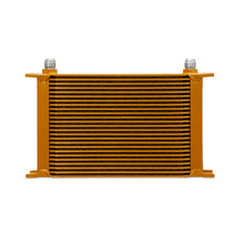 Load image into Gallery viewer, Mishimoto Universal 25-Row Oil Cooler - Gold Oil Coolers Mishimoto
