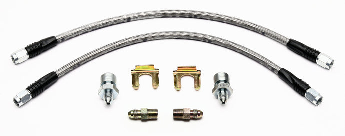 Wilwood Flexline Kit 2007-up 1500 / 2500 GM 14.25 Rotor Rear Brake Line Kits Wilwood