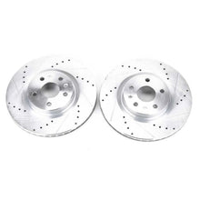 Load image into Gallery viewer, Power Stop 08-14 Cadillac CTS Front Evolution Drilled &amp; Slotted Rotors - Pair Brake Rotors - Slot &amp; Drilled PowerStop

