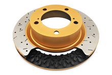 Load image into Gallery viewer, DBA 12-19 Jeep Grand Cherokee SRT8 5000 Series Drilled Front Brake Rotor 2 Piece w/ Hats Brake Rotors - 2 Piece DBA   
