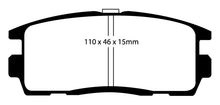 Load image into Gallery viewer, EBC 10+ Chevrolet Equinox 2.4 Greenstuff Rear Brake Pads Brake Pads - Performance EBC   
