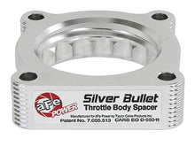 Load image into Gallery viewer, aFe Silver Bullet Throttle Body Spacers TBS Toyota Tacoma 05-11 V6-4.0L Throttle Body Spacers aFe
