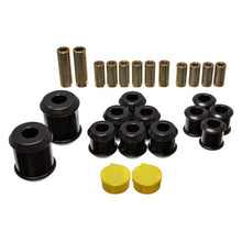 Load image into Gallery viewer, Energy Suspension 95-99 Mitsubishi Eclipse FWD/AWD Black Rear Control Arm Bushing Set Bushing Kits Energy Suspension
