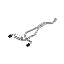 Load image into Gallery viewer, MBRP 2020+ Toyota Supra 3.0L 3in Catback Dual Rear Carbon Fiber Tips - T304 Catback MBRP
