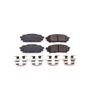 Power Stop 05-06 Saab 9-2X Rear Z17 Evolution Ceramic Brake Pads w/Hardware Brake Pads - OE PowerStop