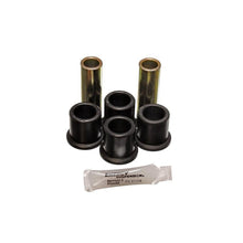 Load image into Gallery viewer, Energy Suspension 82-96 Ford F100/F150 2WD Black Rear Frame Shackle Bushing Set Bushing Kits Energy Suspension
