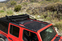 Load image into Gallery viewer, Rampage 2018-2019 Jeep Wrangler(JL) Unlimited Sport 4-Door Mesh Shade Top - Extended - Black Soft Tops Rampage
