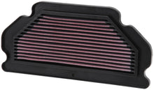 Load image into Gallery viewer, K&amp;N 03-04 Kawasaki ZX6R/ZX6RR Ninja Replacement Air Filter Air Filters - Drop In K&amp;N Engineering
