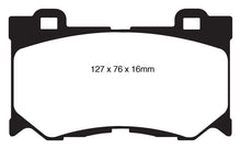 Load image into Gallery viewer, EBC 08-13 Infiniti FX50 5.0 Greenstuff Front Brake Pads Brake Pads - Performance EBC   
