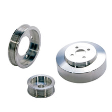 Load image into Gallery viewer, BBK 94-95 Mustang 5.0 Underdrive Pulley Kit - Lightweight CNC Billet Aluminum (3pc) Pulleys - Crank, Underdrive BBK
