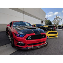 Load image into Gallery viewer, Oracle 15-17 Ford Mustang V6/GT/Shelby Dynamic DRL w/ Halo Kit - ColorSHIFT - Dynamic SEE WARRANTY Headlights ORACLE Lighting
