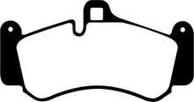 Load image into Gallery viewer, EBC 01-03 Porsche 911 (996) (Cast Iron Rotor only) 3.6 Twin Turbo GT2 Redstuff Front Brake Pads Brake Pads - Performance EBC   
