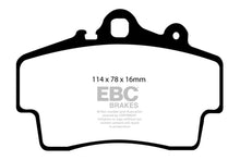 Load image into Gallery viewer, EBC 97-99 Porsche Boxster Bluestuff Front Brake Pads Brake Pads - Racing EBC   
