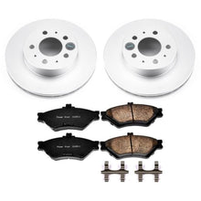 Load image into Gallery viewer, Power Stop 95-97 Ford Crown Victoria Front Z17 Evolution Geomet Coated Brake Kit Brake Kits - Performance Blank PowerStop
