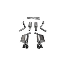 Load image into Gallery viewer, Corsa 2015-2017 Dodge Challenger Sport Cat-Back Dual Rear Exit with Twin 3.5in Black Pro-Series Catback CORSA Performance

