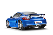Load image into Gallery viewer, Akrapovic 16-16 Porsche Boxster Spyder / Cayman GT4 (981) Slip-On Line (Titanium) w/ Titanium Tips Muffler Akrapovic   
