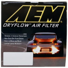 Load image into Gallery viewer, AEM DryFlow Air Filter - Round 2.75in ID x 6.25in OD x 8.25in H fits 2007-2014 Ford/Volvo Air Filters - Direct Fit AEM Induction
