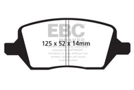 EBC 04-05 Buick Terraza 3.5 FWD Extra Duty Rear Brake Pads Brake Pads - Performance EBC   