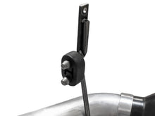 Load image into Gallery viewer, aFe Large Bore-HD 4in 409 Stainless Steel DPF-Back Exhaust w/Black Tip 15-16 Ford Diesel V8 Trucks DPF Back aFe
