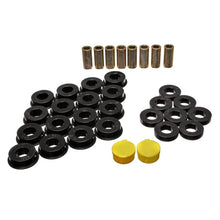 Load image into Gallery viewer, Energy Suspension 79-85 Mazda RX7 Black Rear Control Arm Bushing Set Bushing Kits Energy Suspension
