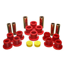 Load image into Gallery viewer, Energy Suspension Rear Leaf Spring Bushing Set - Red Bushing Kits Energy Suspension
