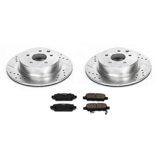 Load image into Gallery viewer, Power Stop 08-12 Infiniti EX35 Rear Z23 Evolution Sport Brake Kit Brake Kits - Performance D&amp;S PowerStop   
