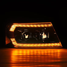 Load image into Gallery viewer, AlphaRex 04-08 Ford F150 PRO-Series Projector Headlights Chrome w/ Sequential Signal and DRL Headlights AlphaRex
