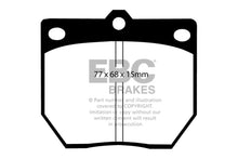 Load image into Gallery viewer, EBC 70-74 Datsun 240Z 2.4 Greenstuff Front Brake Pads Brake Pads - Performance EBC   
