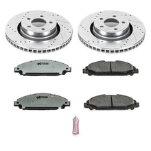 Load image into Gallery viewer, Power Stop 15-19 Ford Mustang Front Z26 Street Warrior Brake Kit Brake Kits - Performance D&amp;S PowerStop   
