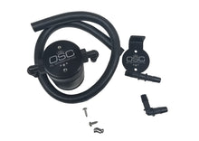 Load image into Gallery viewer, J&amp;L 96-98 Ford Mustang SVT Cobra Driver Side Oil Separator 3.0 - Black Anodized Oil Separators J&amp;L
